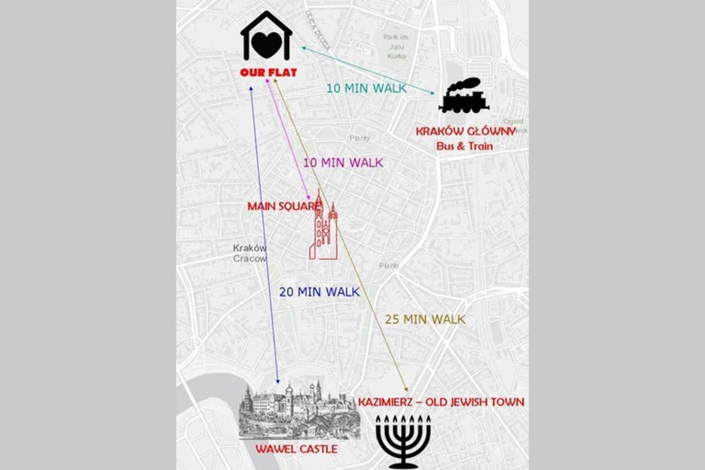 Corner 3 I Old Town I Studio كراكوفيا المظهر الخارجي الصورة